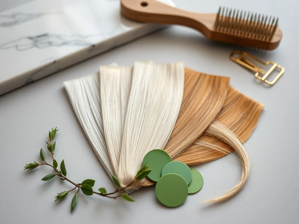 Jaki blond do zielonych oczu?