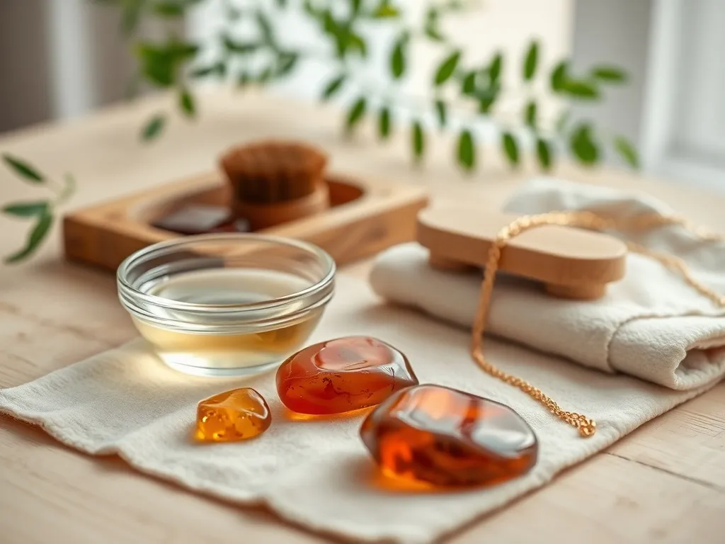 Jak czyścić bursztyn? Prosty poradnik pielęgnacji