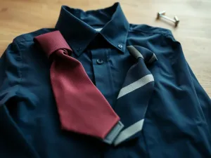 Jaki krawat do granatowej koszuli? Porady stylowe