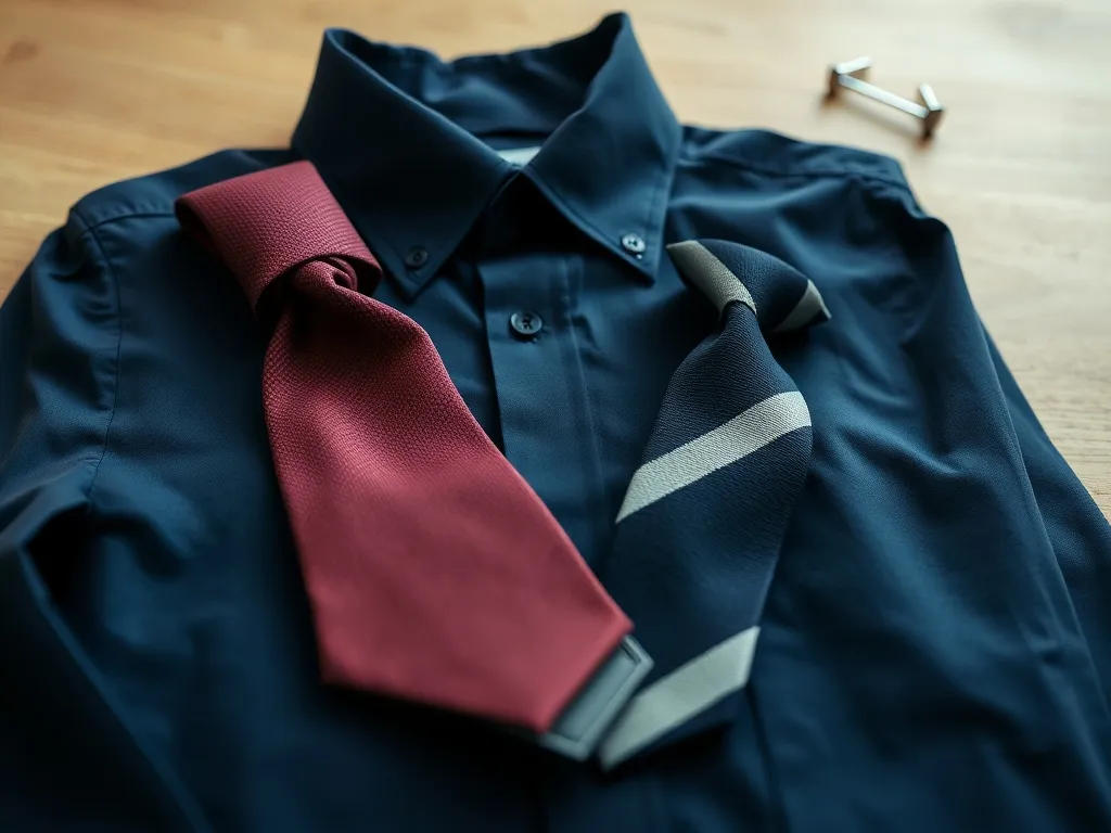 Jaki krawat do granatowej koszuli? Porady stylowe