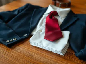 Dokąd powinien sięgać krawat?