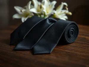 Jaki krawat na pogrzeb wybrać?